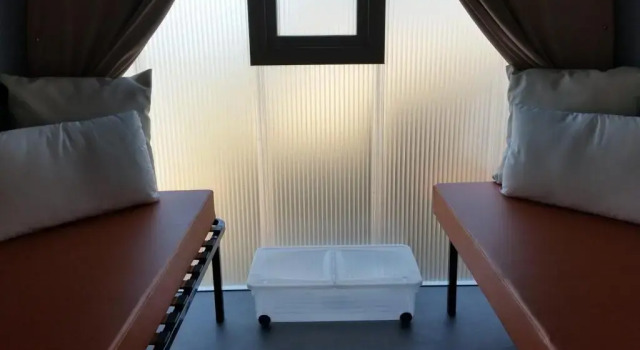 Тент Albatross Mobile Homes on Camping Cala Canyelles