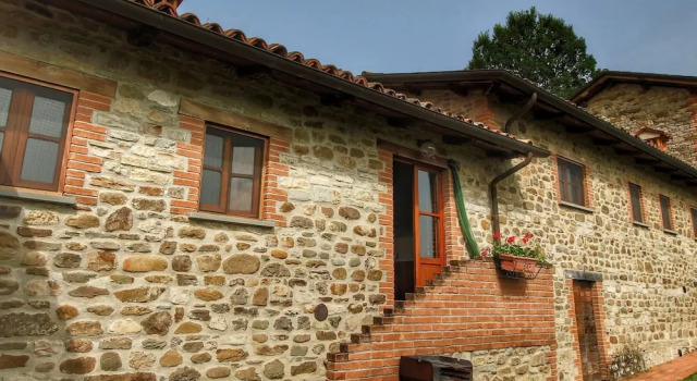 Коттедж Farmhouse in Monte Santa Maria Tiberina with garden