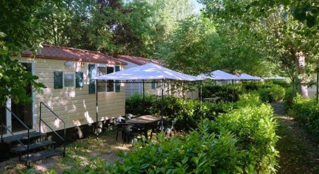 Номер Standard с красивым видом из окна Camping la Chiocciola
