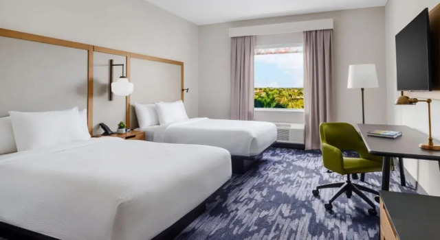 Четырёхместный номер Standard Fairfield by Marriott Inn & Suites Homestead Florida City