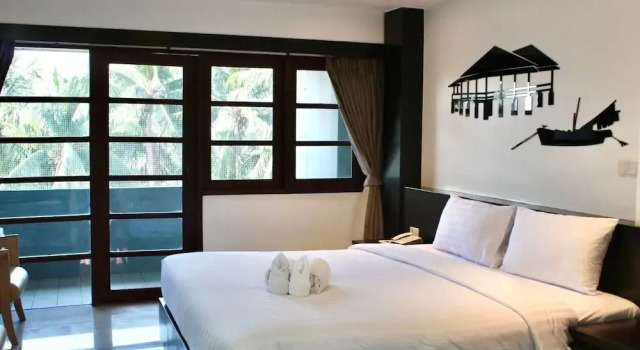 Номер Standard с частичным видом S2 Hotel Bangsaen