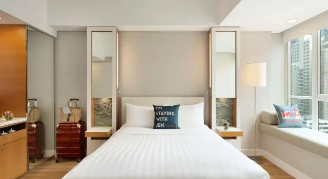 Двухместный номер Superior с видом на город Jen Hong Kong by Shangri-La