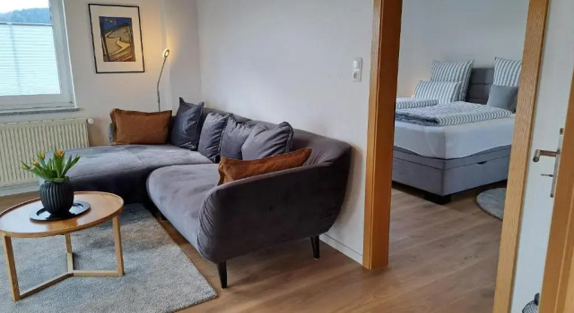 Апартаменты Ferienwohnung Sachsenblick