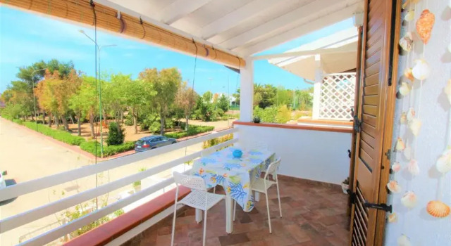 Апартаменты Appartamento con terrazza panoramica climatizzato vicino al mare