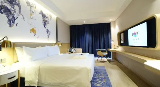 Двухместный люкс Premier Kailiade Hotel (BYD Industrial Park, Yuntang Campus of Changsha Institute of Technology)