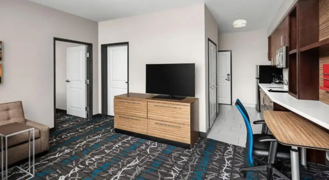 1 soveværelse i dobbelt suite Towneplace Suites Big Spring