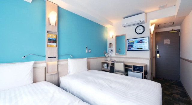 Двухместный номер Standard Toyoko Inn Toride-eki Higashi-guchi