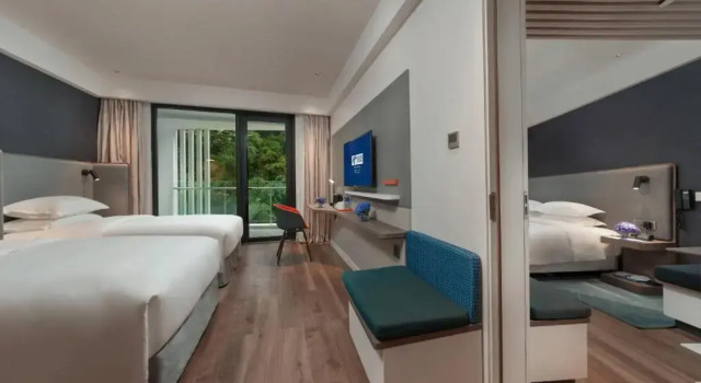 Двухместный номер Superior Holiday Inn Express E'mei Qiliping
