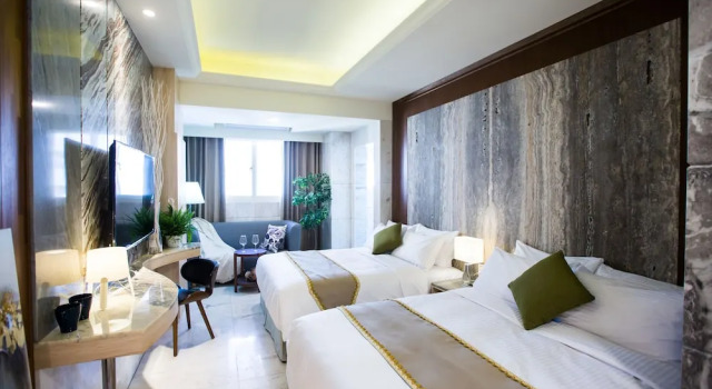 Четырёхместный семейный номер Standard Hiyes Hotel Taichung