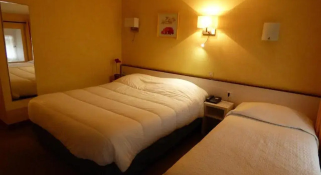 Трёхместный номер Standard Hotel du Centre