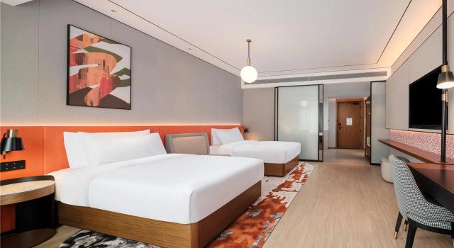 Двухместный номер Deluxe Hilton Garden Inn Taiyuan Jiefang Road