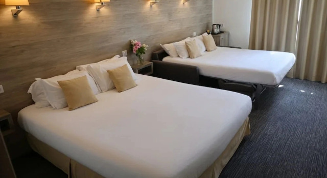 Четырёхместный номер Standard Hotel Les Terrasses