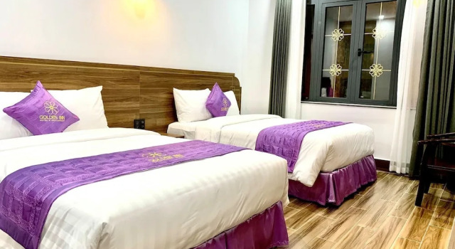Golden Inn Hotel, Забронировать Отель Отели Хюэ 3 звезды, рядом с Redemptorist Church, 3*