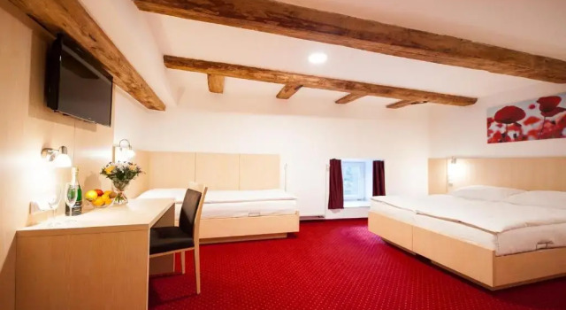 Трёхместный номер Economy Hotel Pivovar