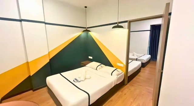 Двухместный семейный номер Standard Seeds Hotel Puchong Koi