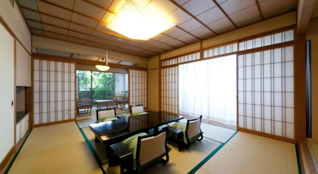 Номер люкс with Open-air bath Hatori