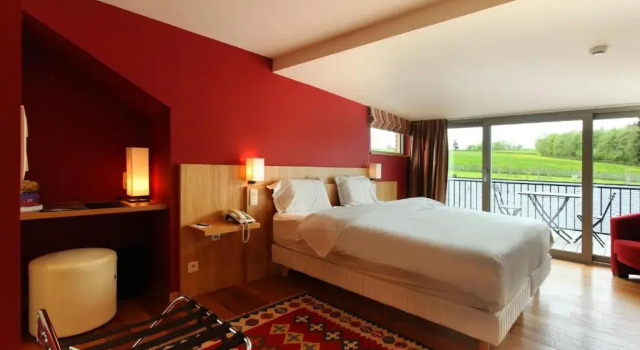 Двухместный номер Standard с балконом Hotel des Bains & Wellness
