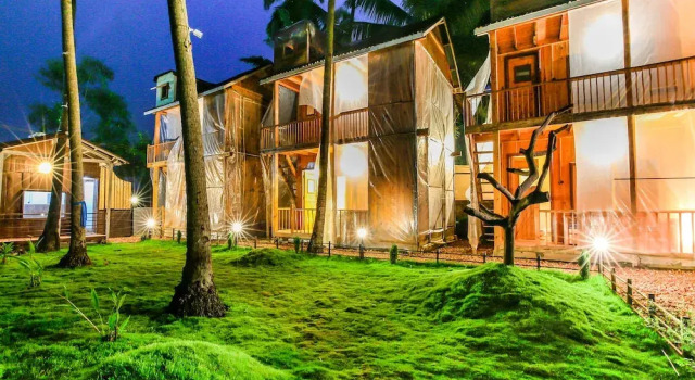 OYO 19172 Sea View Wooden Cottages, Prenota Hotel Anjuna 