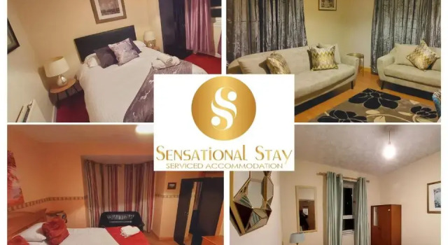 Апартаменты Standard 4 Bedroom Apts at Sensational Stay Serviced Accommodation Aberdeen- Powis Crescent