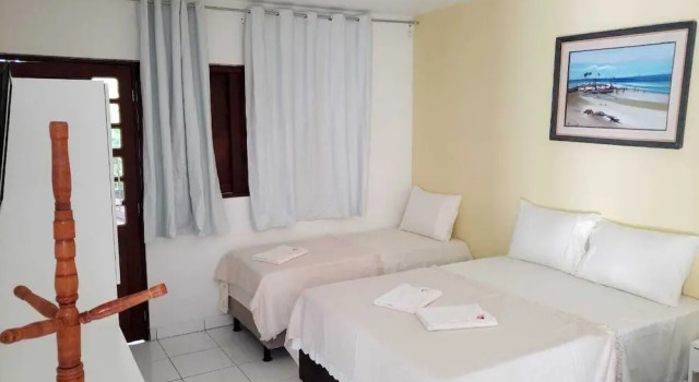 Трёхместный номер Standard Pousada Praia da Barra