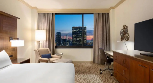 Двухместный гостевой номер Accessible с видом на город Hilton New York Times Square