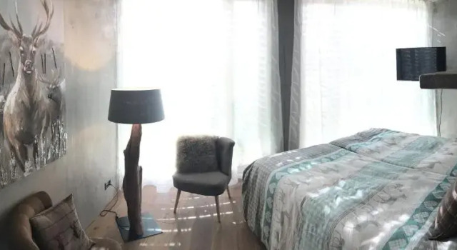 Двухместный номер Standard с видом на горы Mountain Chalet Amden
