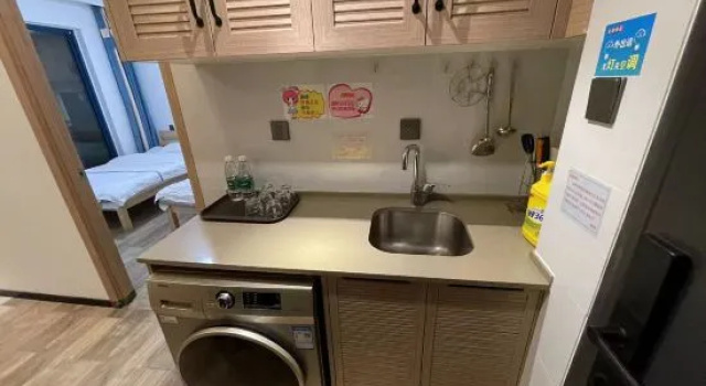 Семейный люкс Deluxe с 3 комнатами Haiyuege Scenic Apartment