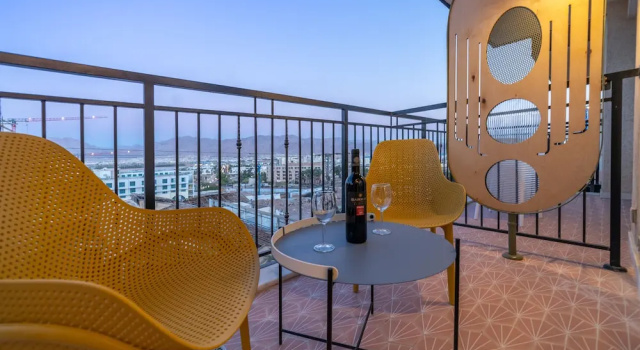 Klassisk  dobbelt værelse med altan Stay Eilat - Adults Only
