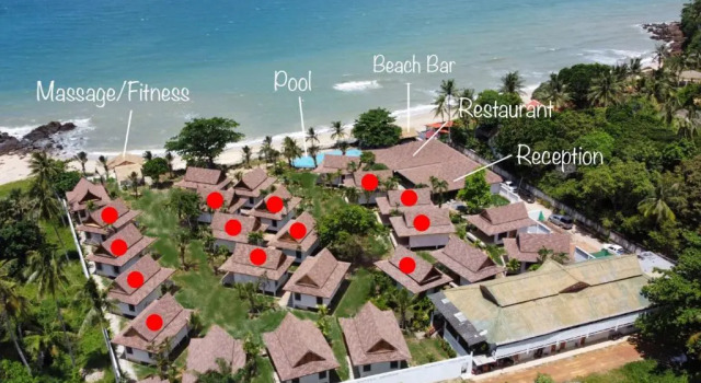 Вилла с видом на море Lanta Palace Beach Resort & Spa