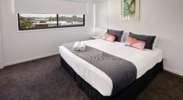 Апартаменты Deluxe с 2 комнатами с балконом Nouveau Serviced Apartments