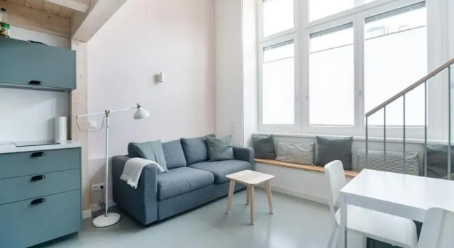 Студия Дуплекс Vorgarten Apartments - central, new and stylish for your comfortable stay in Vienna