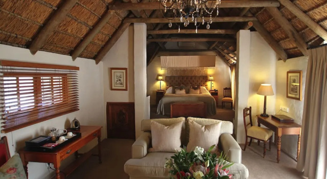 Люкс с видом на сад Hunters Country House