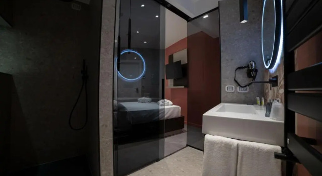 Deluxe huone Marconi Hotel