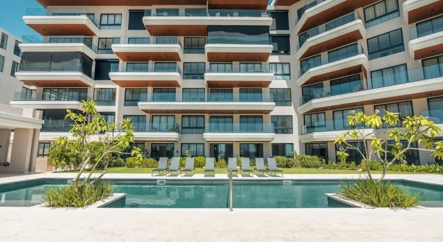 Апартаменты Stylish Apartment With Pool View in Cap Cana