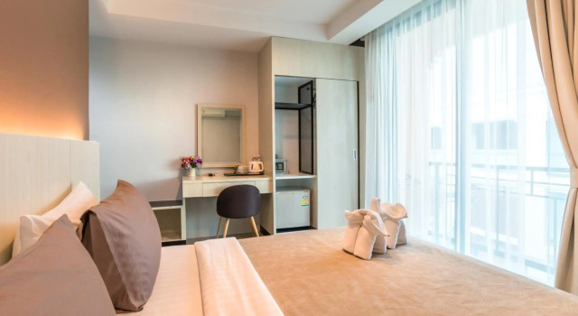 Lada Krabi Residence Hotel - SHA Plus, Забронировать Отель Недорогие отели Краби-таун, рядом с Школа Аммартпаничнукул на Краби, недорого