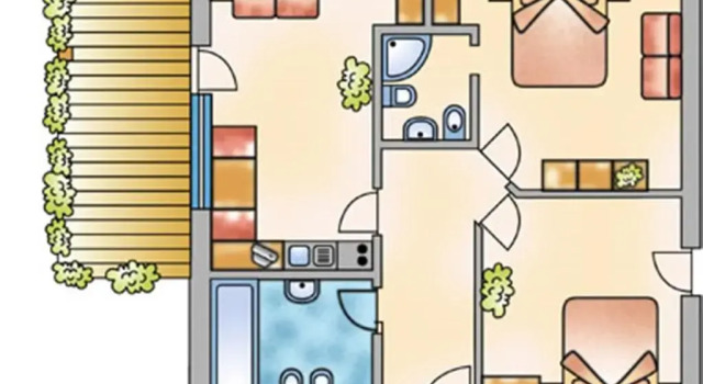Апартаменты с 2 комнатами Appartments Jägerhof
