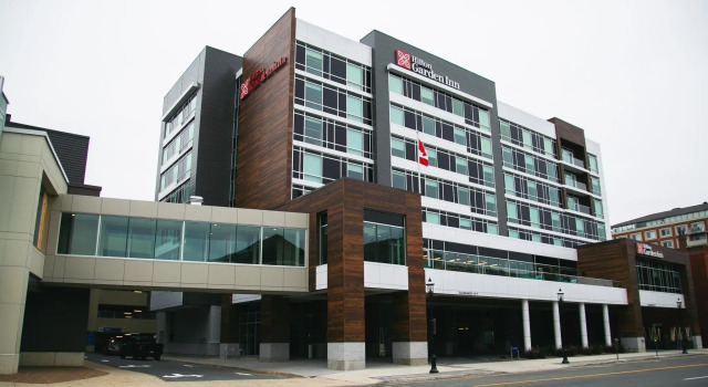 Двухместный номер Standard с видом на реку Hilton Garden Inn Fredericton