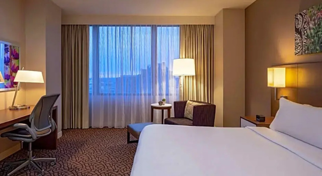 Двухместный с диваном-кроватью люкс c 1 комнатой Hilton Garden Inn Downtown Dallas