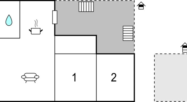 Awesome Home in Marcana With Wifi and 1 Bedrooms