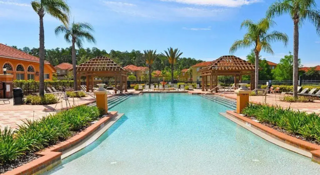 Коттедж Bella Vida Resort 4 Bedroom Vacation Townhome with Pool 1507