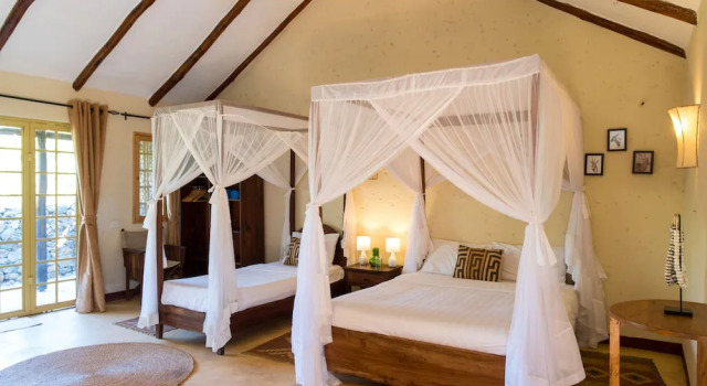 Camera tripla Standard 1 camera da letto Kili Villa Kilimanjaro Luxury Retreat