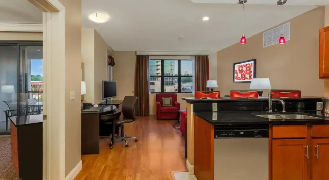 Condo c 1 комнатой Hilton Promenade Branson Landing