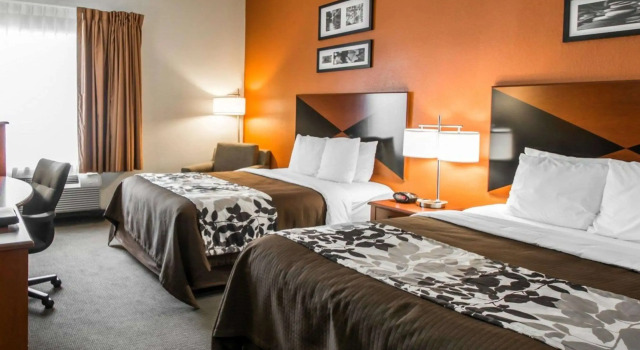 Четырёхместный номер Standard Sleep Inn & Suites Palatka North