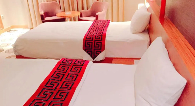 Lüks çift kişilik oda Grand Palace Hotel Erbil