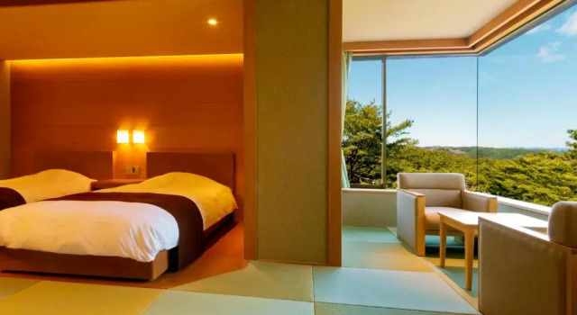 Двухместный номер Standard с красивым видом из окна Jodogahama Park Hotel