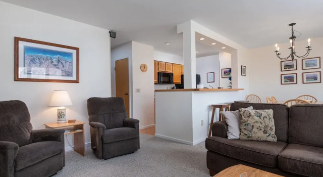 100 Snow Creek 2 Bedroom Condo, Забронировать Апартаменты/квартира Мэд-Ривер-Вэлли США