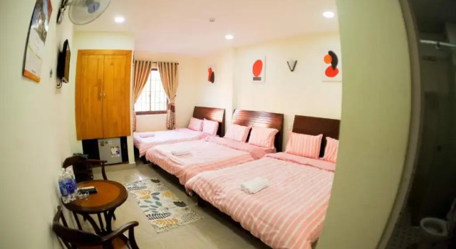 Кровать в общем номере Hệ thống MylaHome - Chi nhánh Ks Kim Châu