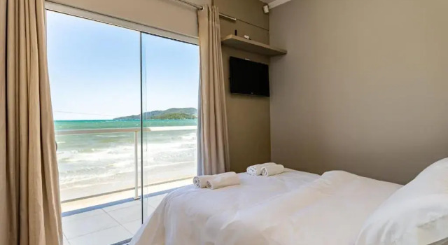 Duplex Pé Na Areia Com Vista Deslumbrante Rat001, Забронировать Отель Порту-Белу Санта-Катарина