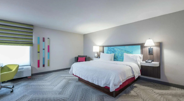 Двухместный номер Hampton Inn Tampa-Veterans Expressway