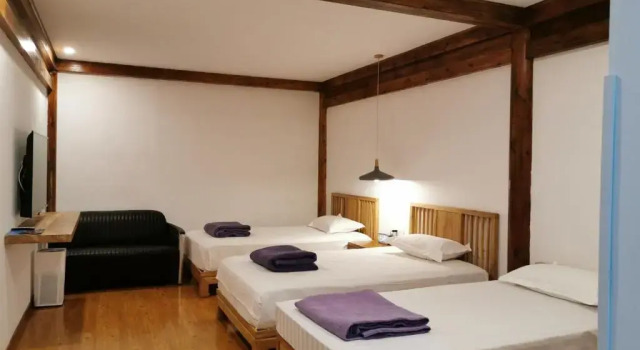 Трёхместный номер Deluxe Beijing Downtown Travelotel